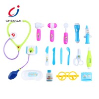 Educational plastic doctor play set kids medical kit toy play set