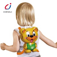 High quality plastic role play pet dog bathing 2 in 1 pretend play toy backpack for kids