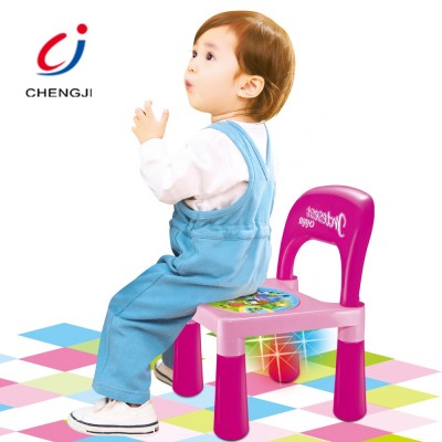 High quality interesting light chair for kids with music, funny interesting chair