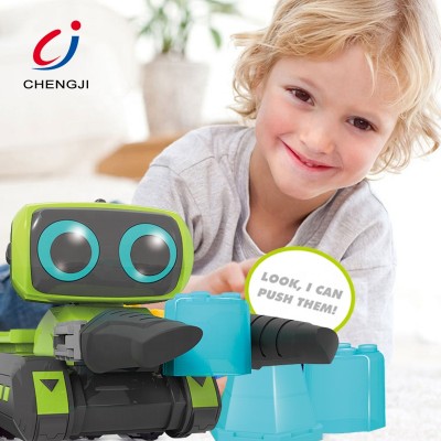 New intelligent programmable rc battery operation smart toy robot