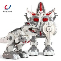 Electronic plastic intelligent remote control robot dinosaur toy