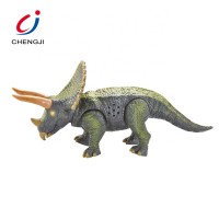 High quality battery operated plastic toys dinosaur with lights sounds